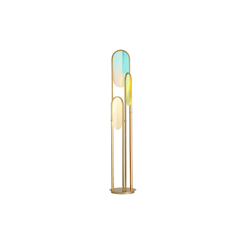 Trance Floor Lamp Brass