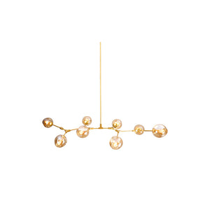Sakura 8 Luces Dorado