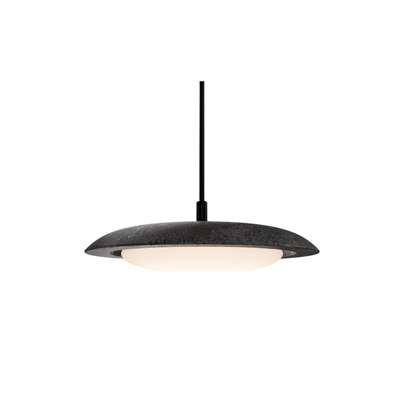 Saturno Pendant Basalt Stone