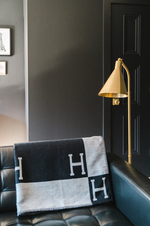 Stanton Floor Lamp Brass