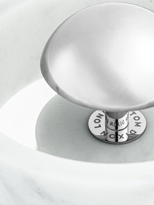 Stone Portable Light Silver