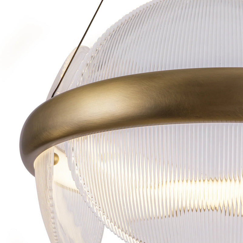 Taurus Chandelier Brass