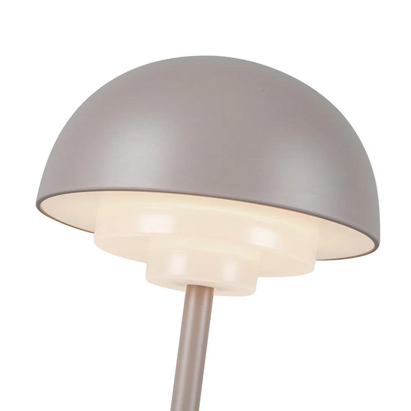 Hinata 12 Table Lamp Moonstone Gray