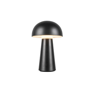 Asher 8 Table Lamp Black