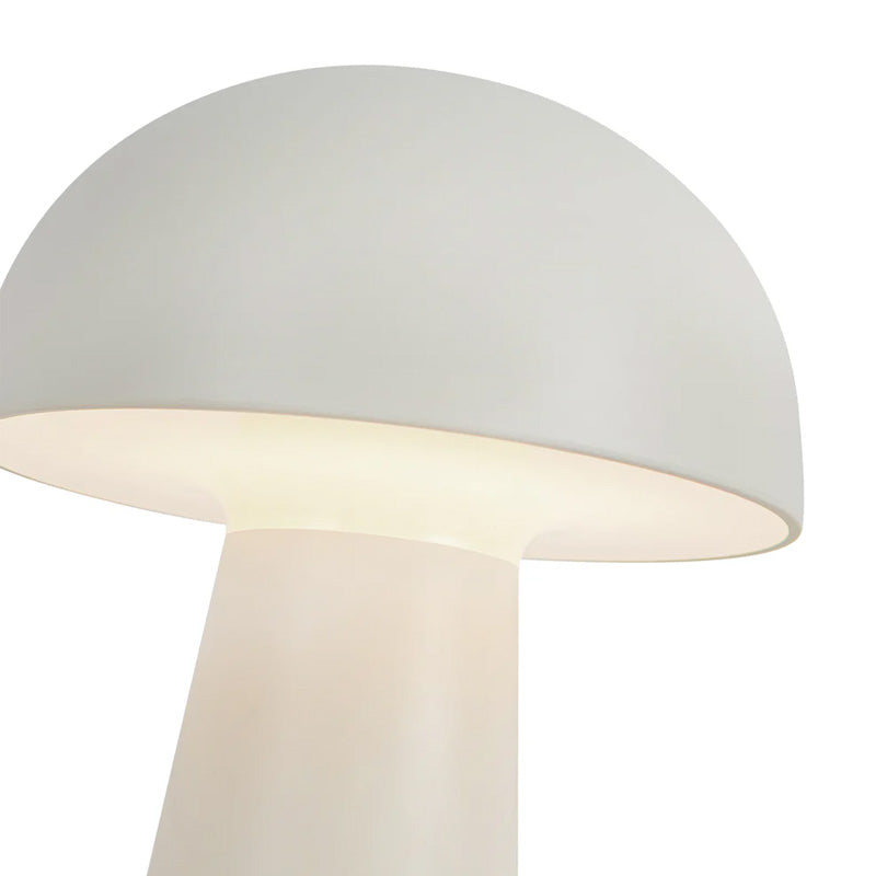 Asher 8 Table Lamp Cream