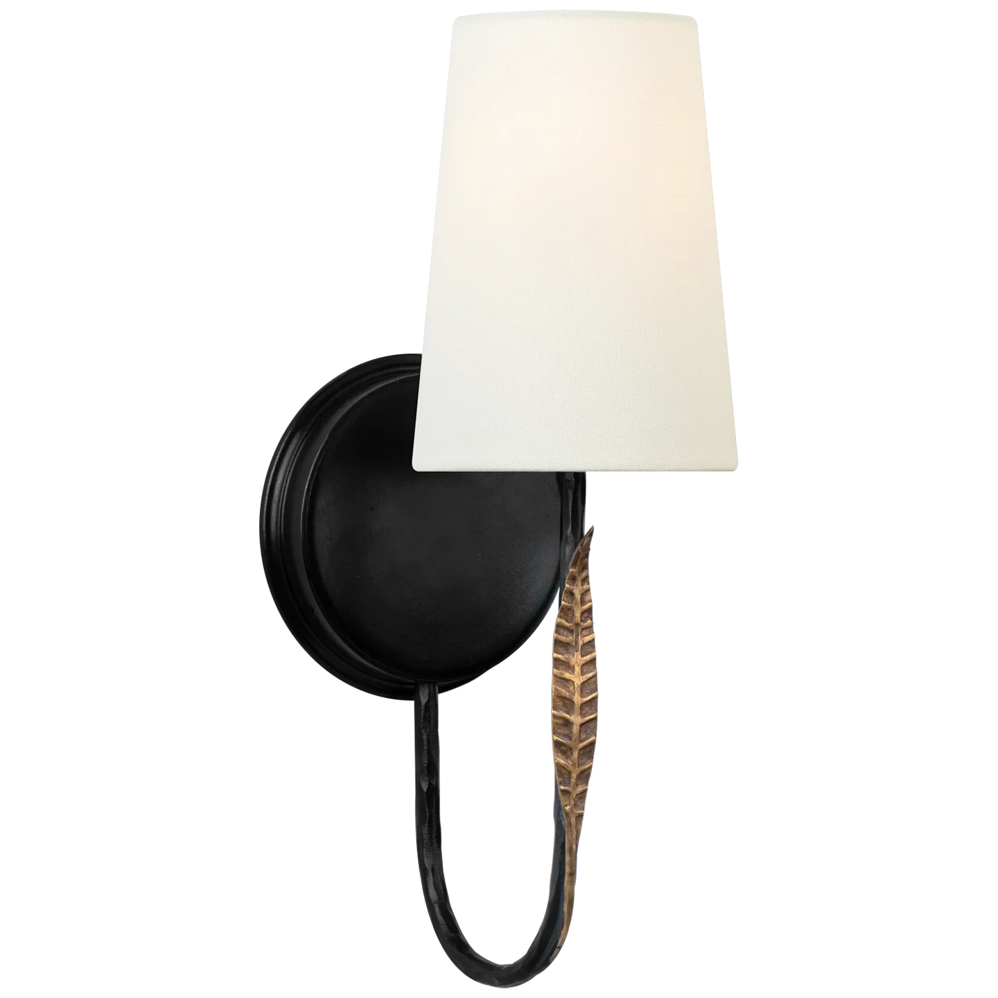 Kairos Single Sconce Iron/Bronze