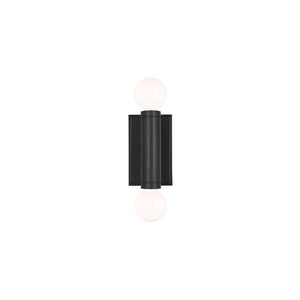 Beckham Modern Double Sconce Aged Iron