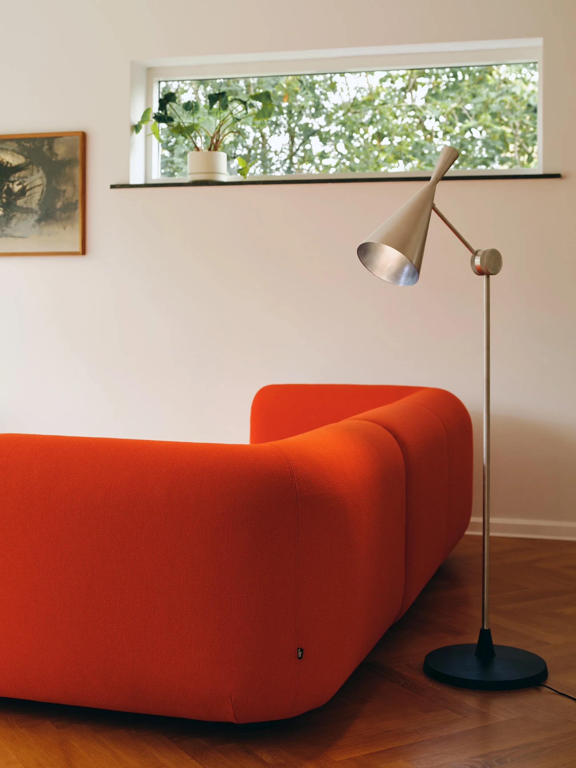 Unbeaten Floor Light Aluminium