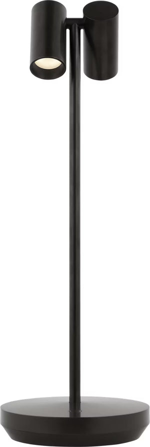 Doppia Rechargeable Table Lamp Bronze