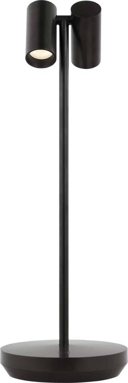 Doppia Rechargeable Table Lamp Bronze