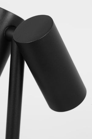 Doppia Rechargeable Table Lamp Black