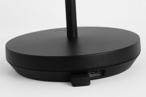 Doppia Rechargeable Table Lamp Black