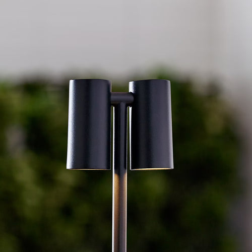 Doppia Rechargeable Table Lamp Black