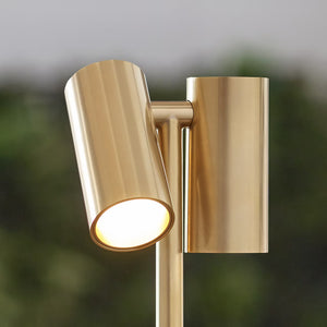 Doppia Rechargeable Table Lamp Brass