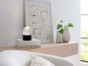 Mina Rechargeable Table Lamp Black