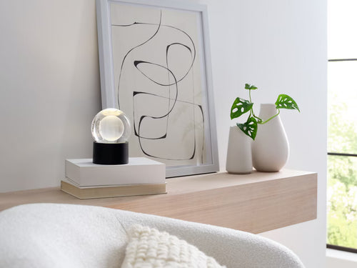 Mina Rechargeable Table Lamp Black