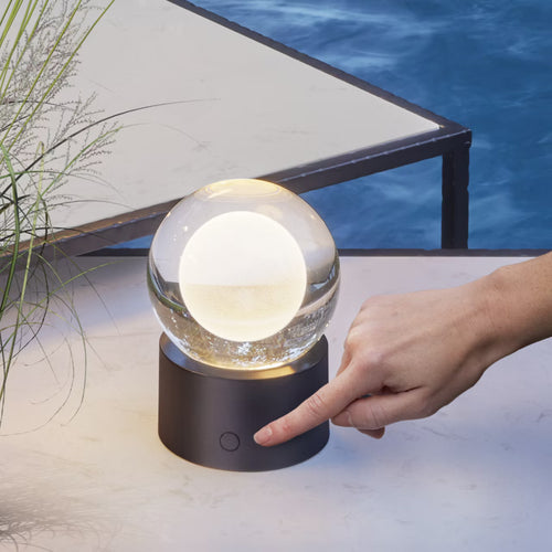 Mina Rechargeable Table Lamp Black
