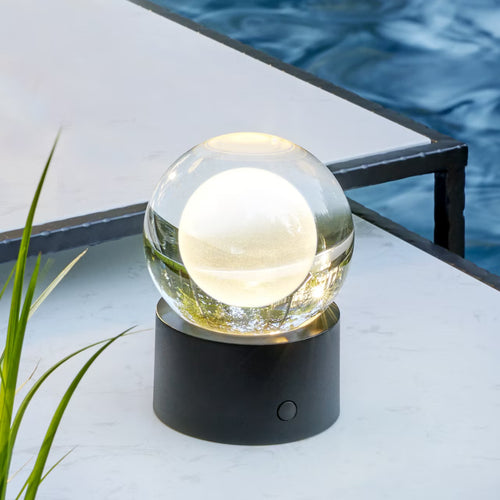 Mina Rechargeable Table Lamp Black