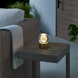 Mina Rechargeable Table Lamp Brass