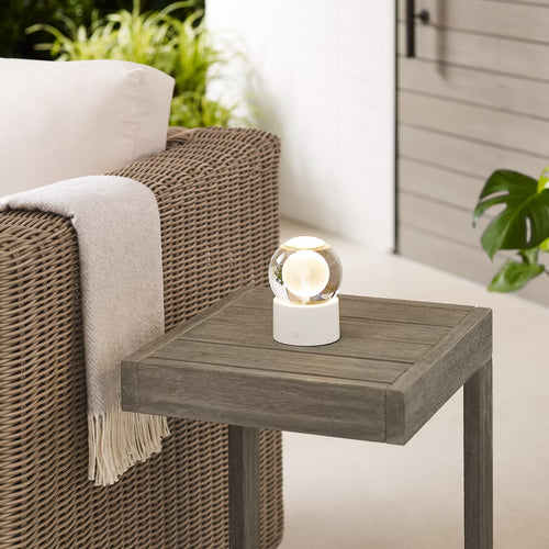 Mina Rechargeable Table Lamp White