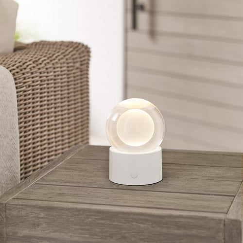 Mina Rechargeable Table Lamp White