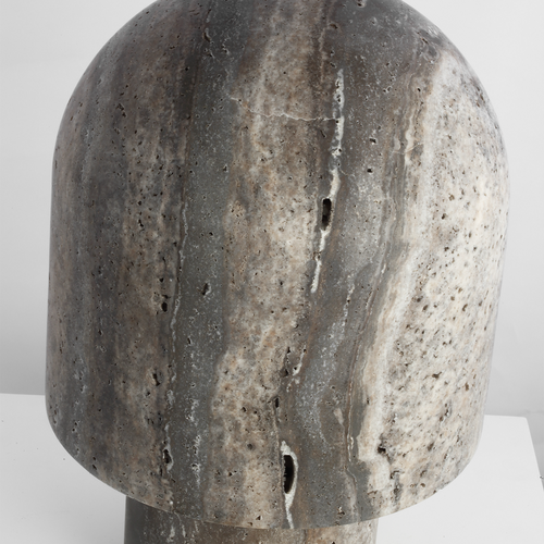 Kennett Small Travertine Table Lamp