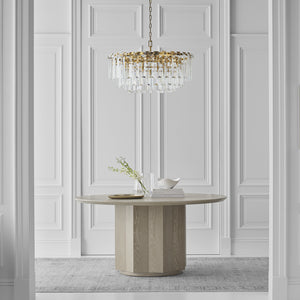 Arden Large Chandelier Brass