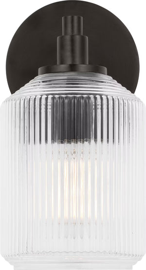 Barstow One Light Bath Black