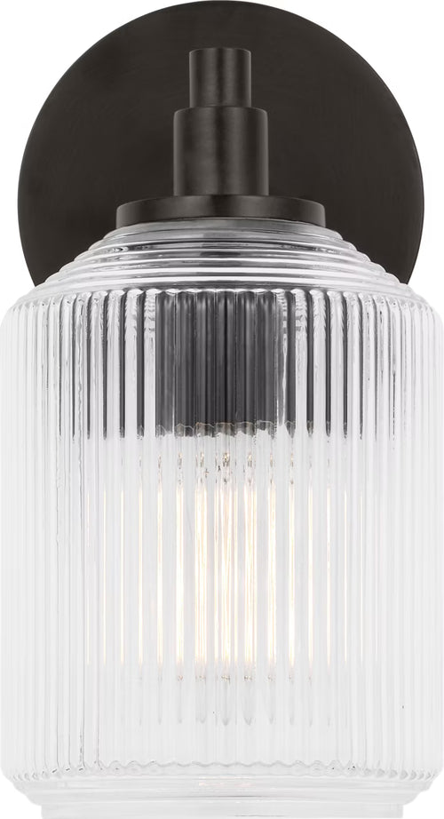 Barstow One Light Bath Black