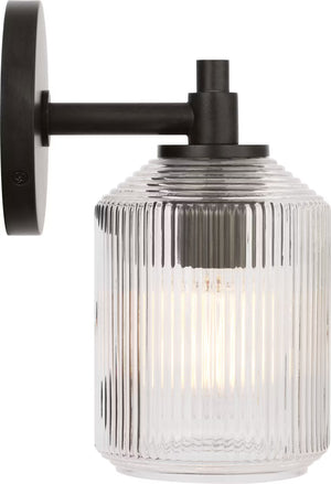 Barstow One Light Bath Black