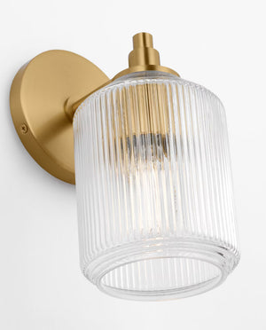 Barstow One Light Bath Brass