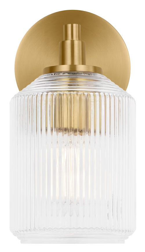 Barstow One Light Bath Brass