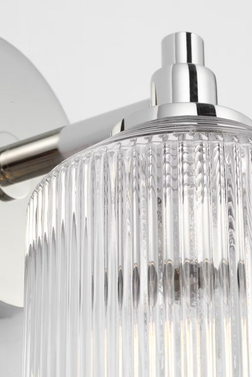 Barstow One Light Bath Nickel