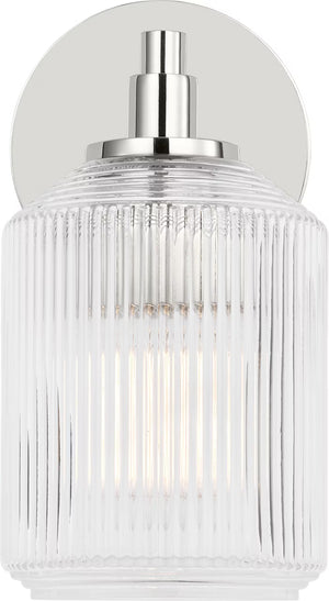 Barstow One Light Bath Nickel