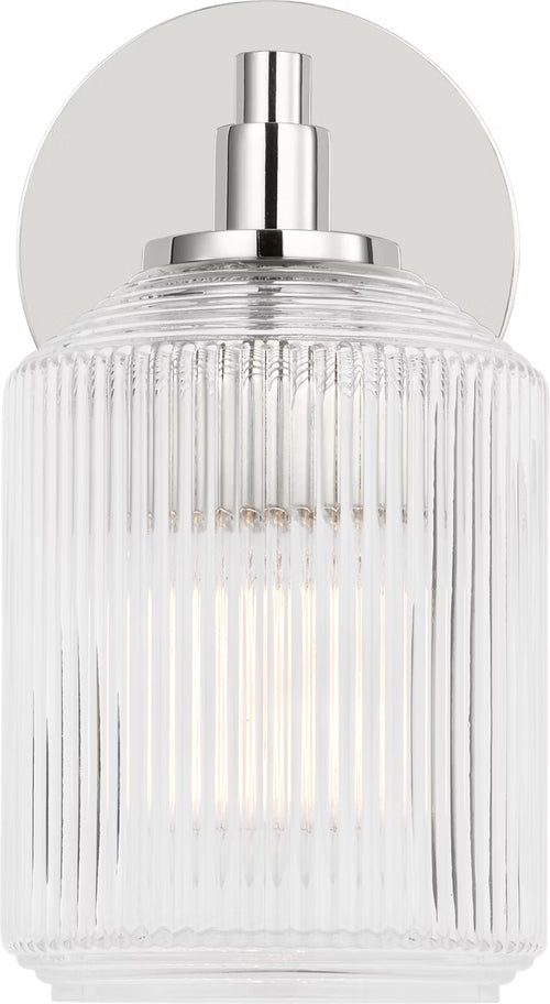 Barstow One Light Bath Nickel