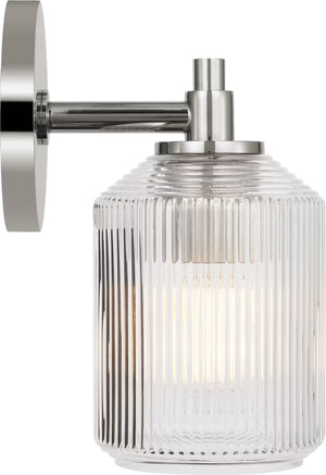 Barstow One Light Bath Nickel