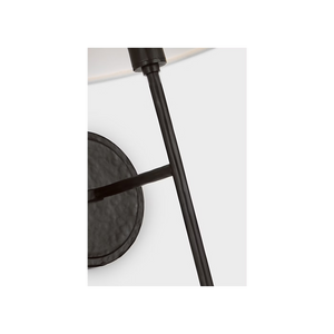 Ridgewood Small Sconce Black