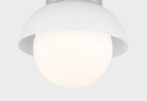 Hyde Medium Flush Mount White