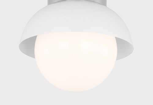 Hyde Medium Flush Mount White