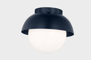 Hyde Medium Flush Mount Navy