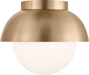 Hyde Medium Flush Mount Brass