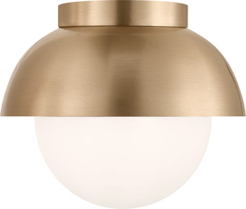 Hyde Medium Flush Mount Brass