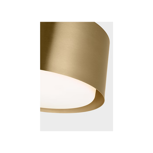 Dartmore Small Flush Mount Brass