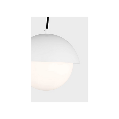 Hyde Small White Pendant
