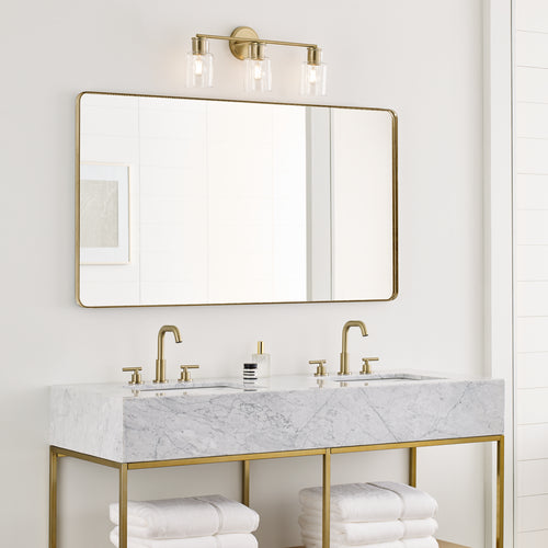 Sayward 3-Light Bath Brass