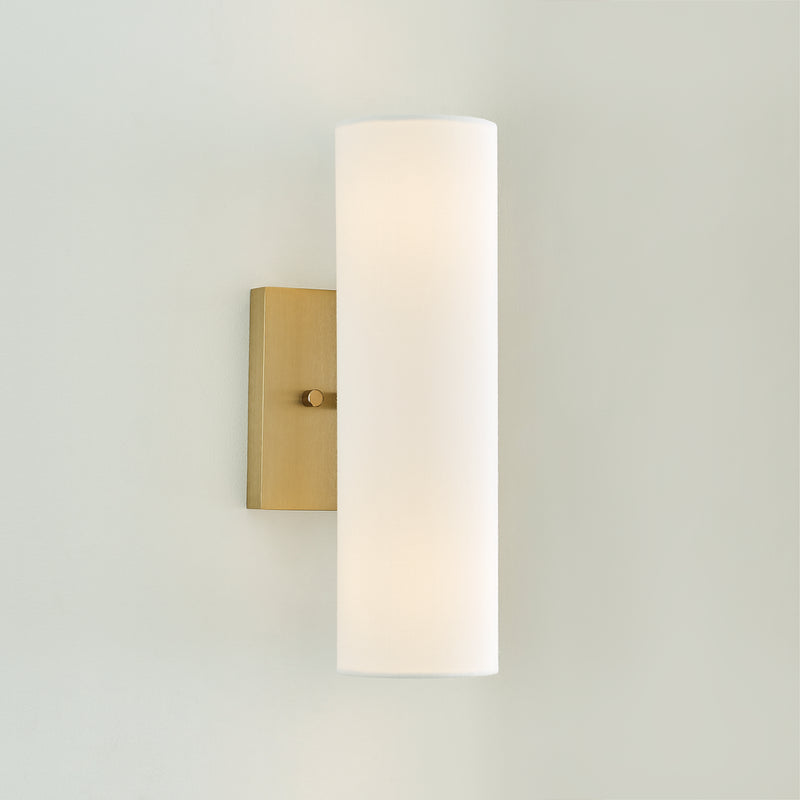 Capalino Medium Double Sconce Brass