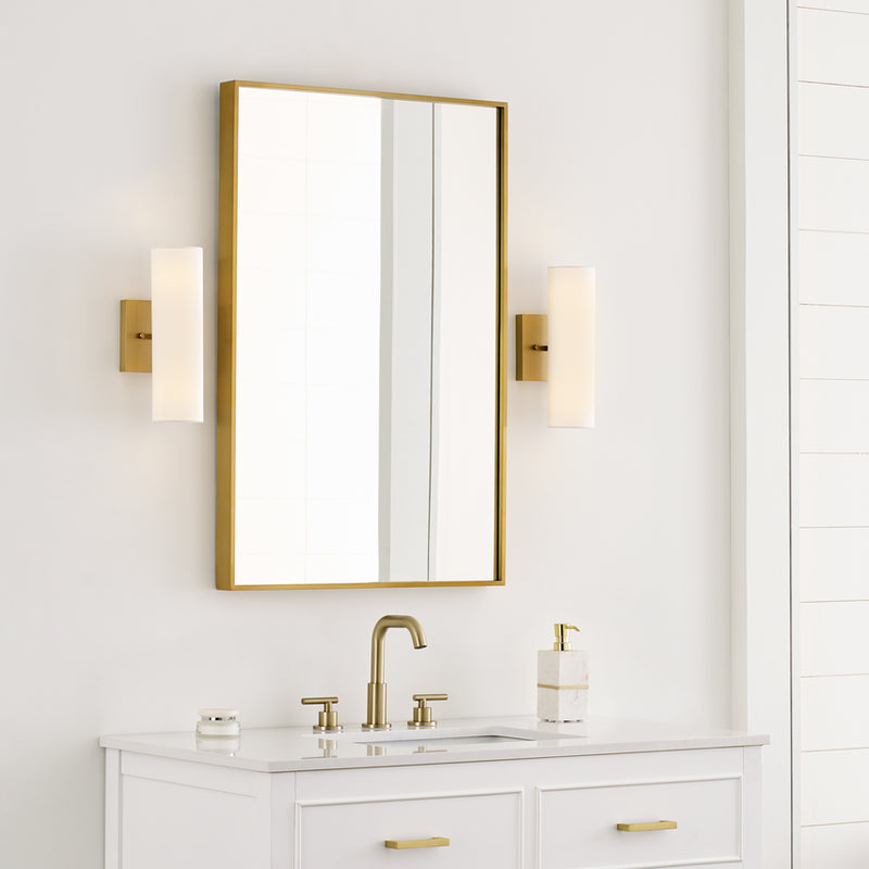 Capalino Medium Double Sconce Brass