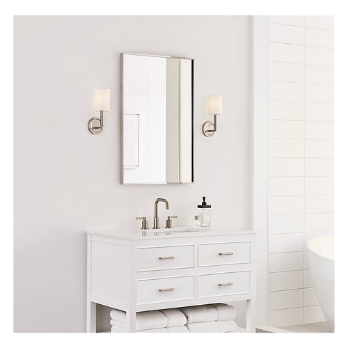 Egmont Medium Sconce White