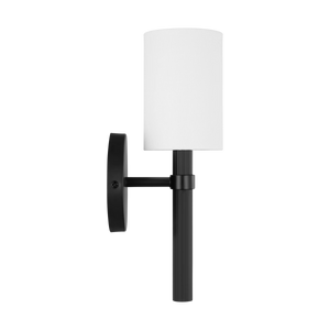 Manor Medium Sconce Black