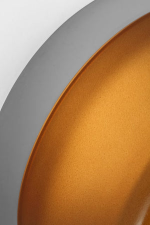 Tatum Wall Sconce Chrome/Amber Glass